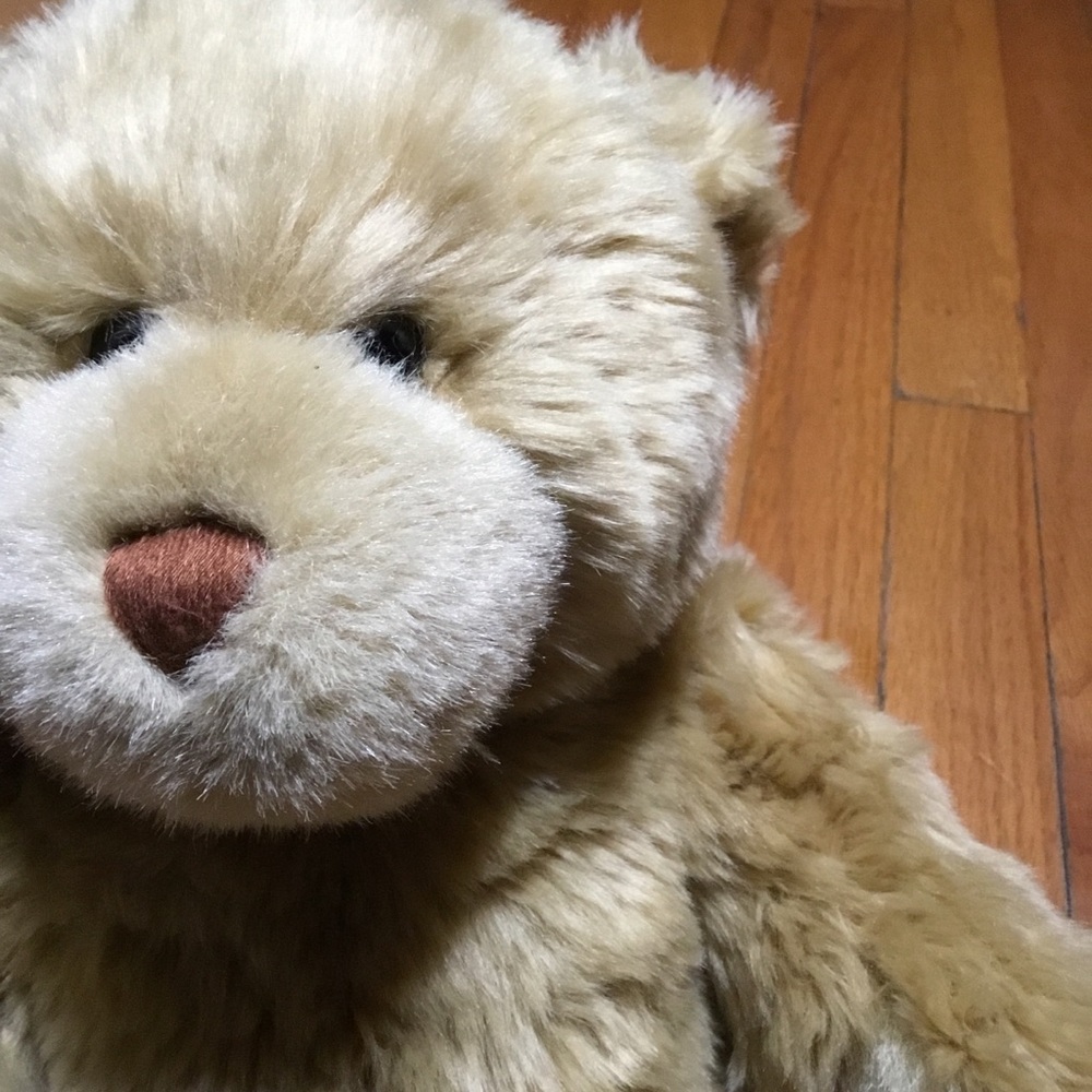 Build A Bear Soft Tan Teddy Bear Plush - Picture 2 of 5